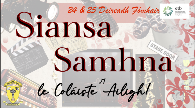 Siansa Samhna’ – Sábháil an dáta – 24&25 DF